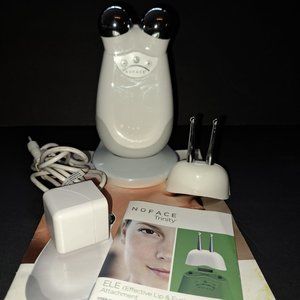 NuFACE Trinity microcurrent device with lip & eye attachment